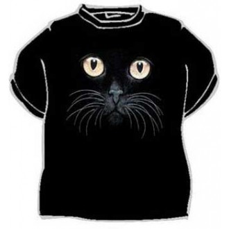 Vtipné trička / cedulky-certifikáty - Tričko Kočičí pohled